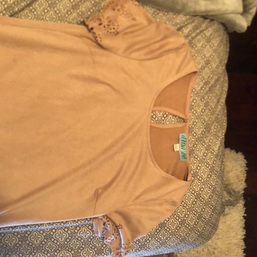 Baby pink dress